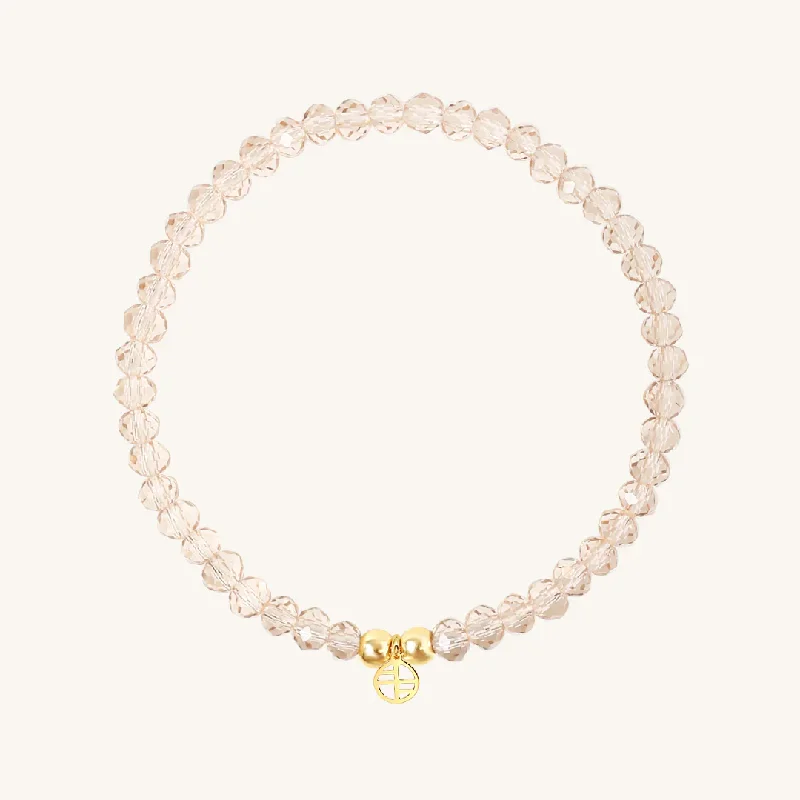 elegant pearl bracelet for wedding-Hazel Dazzle Bracelet