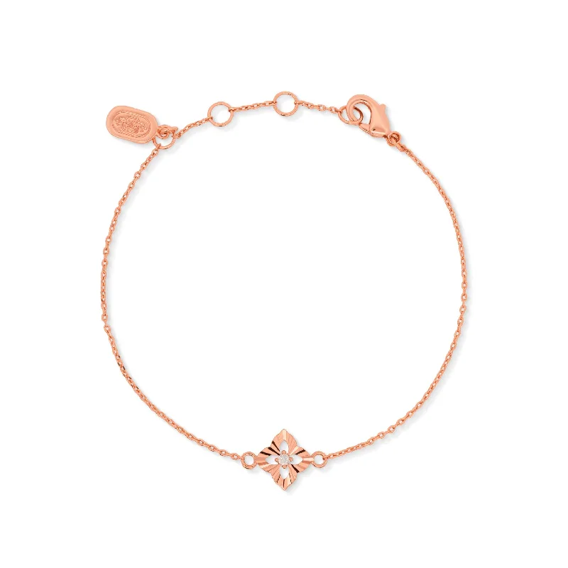 gold bracelet for birthday gift-Rose Gold Casablanca Mirage Bracelet