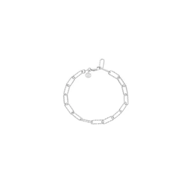 unique men’s bracelet with beads-925 Sterling Silver Luce Grande Bracelet SJ-B12292-SS