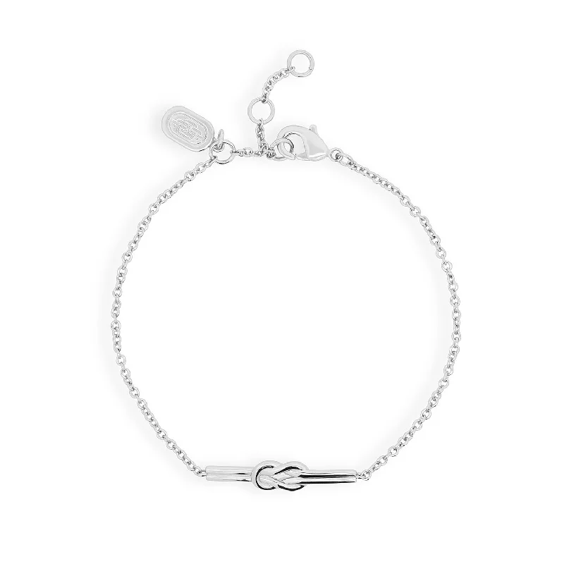 silver bracelet with star charm-Silver Jori Bracelet