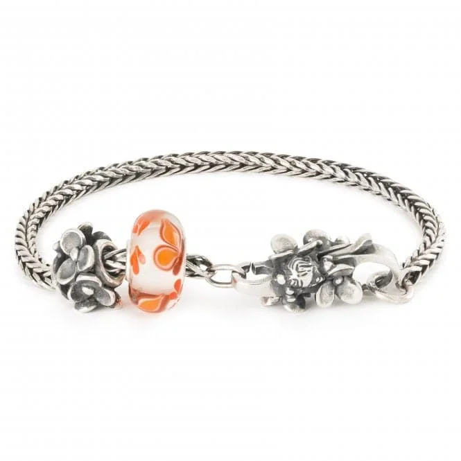 unique silver bracelet with stones-Flower Fairy Bracelet