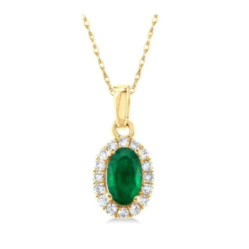 elegant choker necklace gold -Emerald and Diamond Necklace