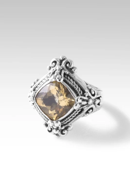 women’s rings with custom engravings-Abundant Peace Ring™ in Yellow Labradorite