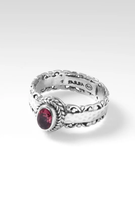 men’s engagement rings with gemstones-Elysian Ring™ in Pink Tourmaline