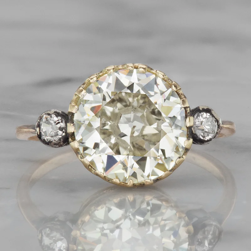 women’s yellow gold engagement rings-Lara