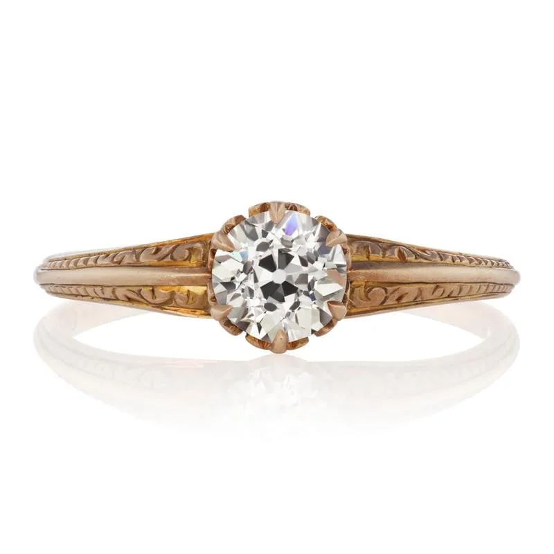 women’s engagement rings with white diamonds-Barbara