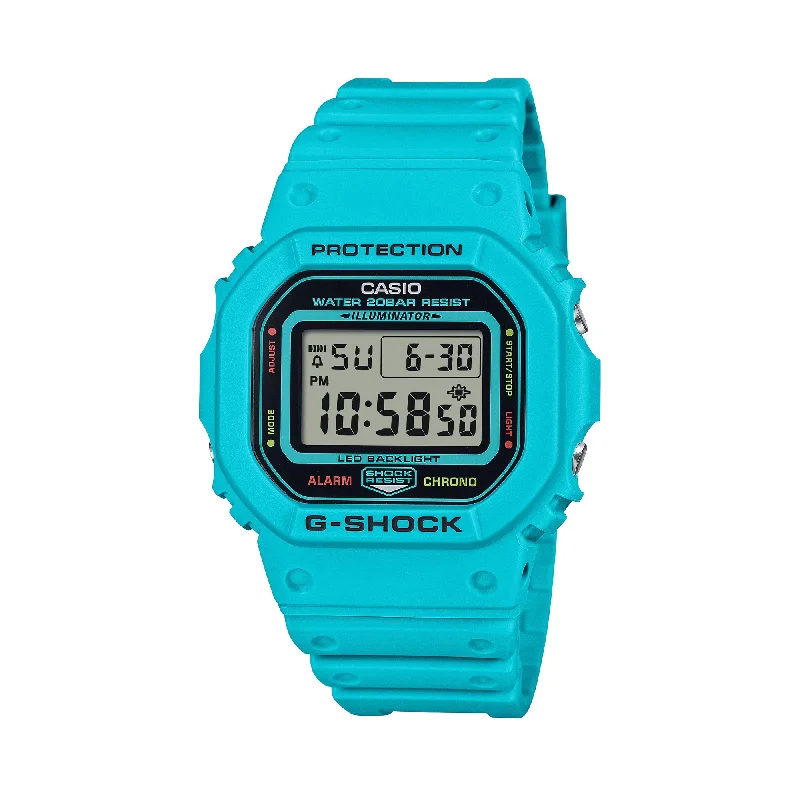 women's elegant watches with diamond markers -Casio G-SHOCK Digital Watch DW5600EP-2DR