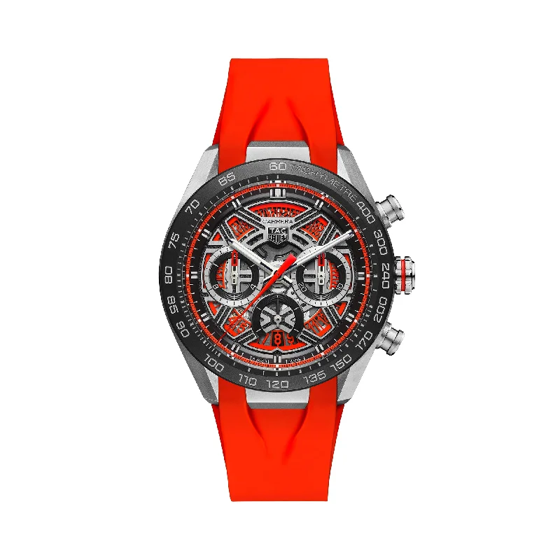 watches for men with black and gold design -TAG HEUER CARRERA CHRONOGRAPH EXTREME SPORT CBU2082.FT6275