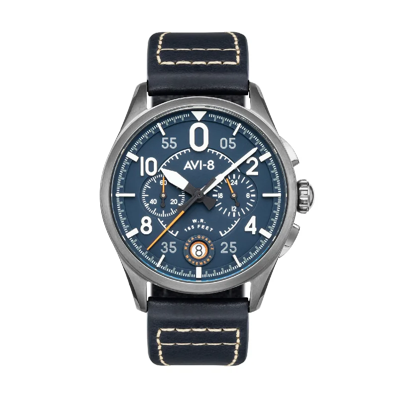 best watches for men with professional chronograph -Avi-8 - AV-4089-04