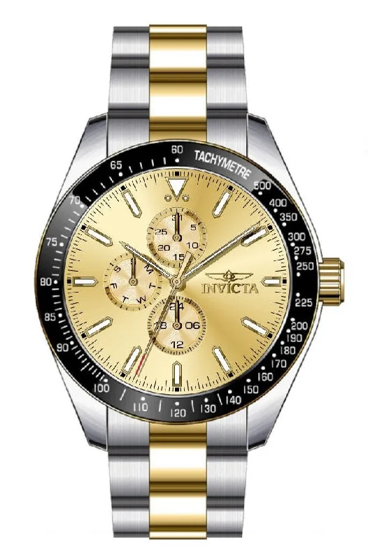 best dive watches for beginners with simple features -Band For Invicta Aviator  Men 48862