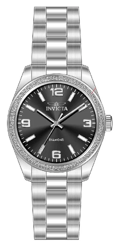 top-rated mechanical watches for women -Band For Invicta Elite Diamond  Men 48733