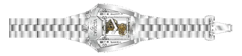 luxury watches with blue ceramic bands for men -Band For Invicta Speedway  Men 48812