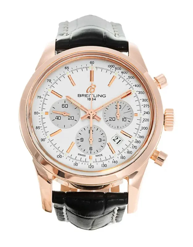 women's elegant watches with diamond markers -Breitling Transocean Chronograph Limited Edition Men's Watch