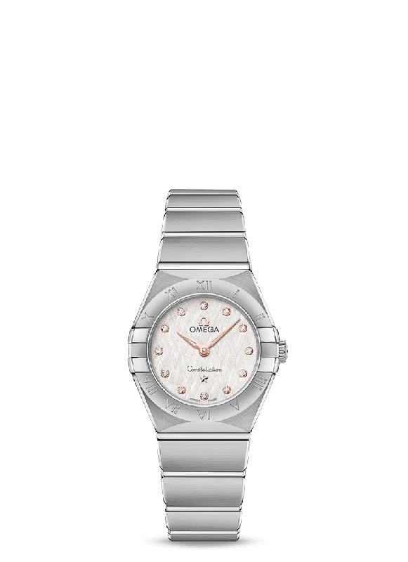 women's watches with comfortable mesh band -OMEGA Constellation Quartz 25 mm