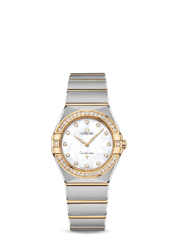 women’s watches with gold and silver accents -OMEGA Constellation Quartz 28 mm