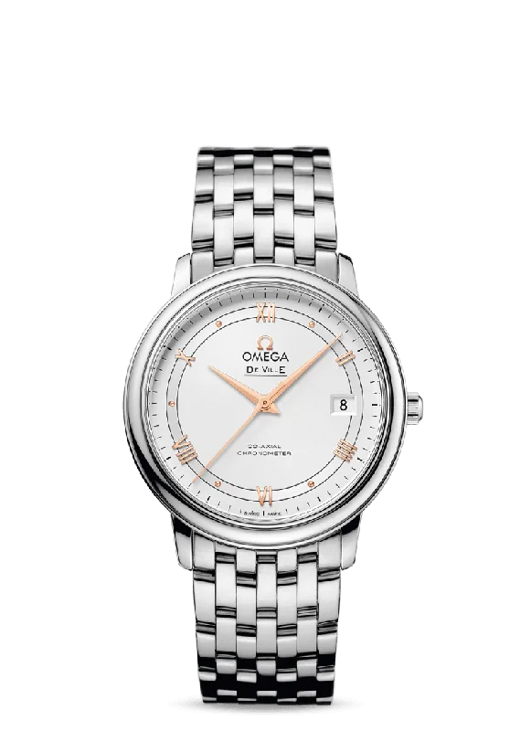 top-rated mechanical watches for women -OMEGA De Ville Prestige Co‑Axial 36.8 mm