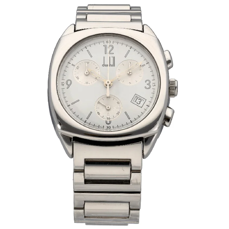 women’s watches with gold and silver accents -Dunhill Centenary Hunter 32mm Stainless Steel Watch