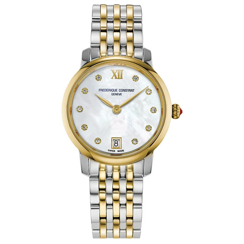 best luxury watches for women under 2000 -Frederique Constant Slimline Ladies Quartz