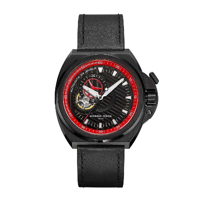 watches for men with smooth leather straps -Giorgio Fedon - GFCM005