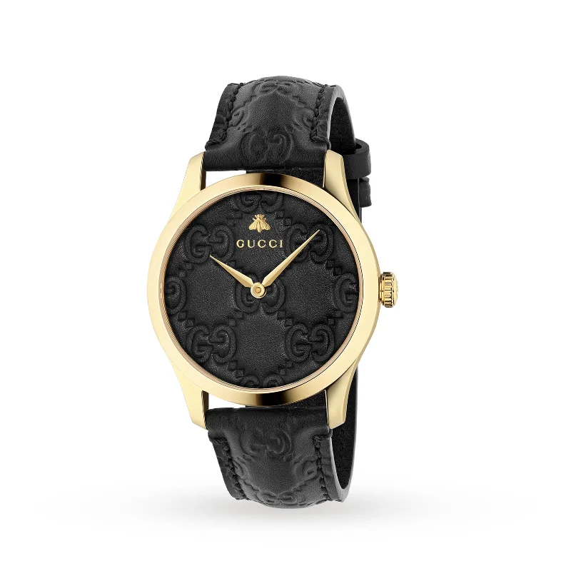 stylish watches with colored dials for men -Gucci G-Timeless Watch