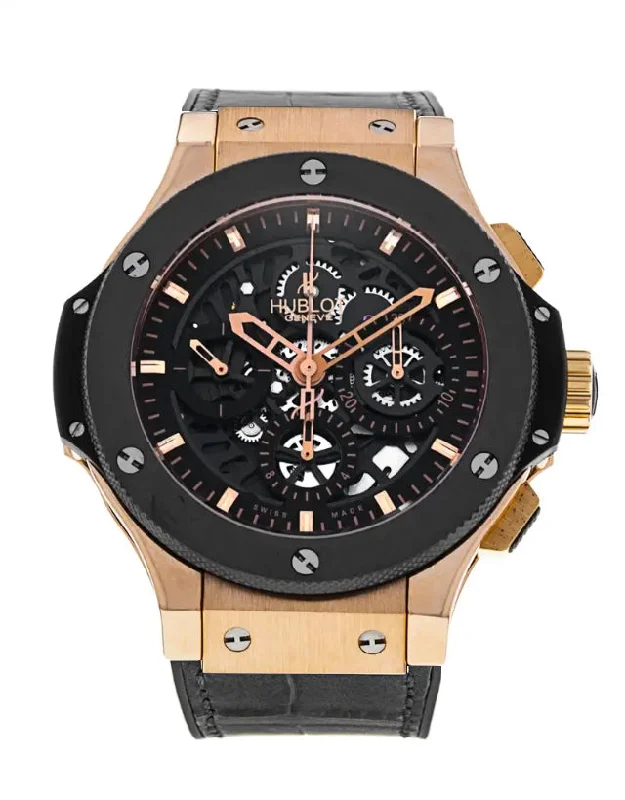 classic analog watches with modern twist -Hublot Aero Big Bang Chronograph Automatic Men's Watch