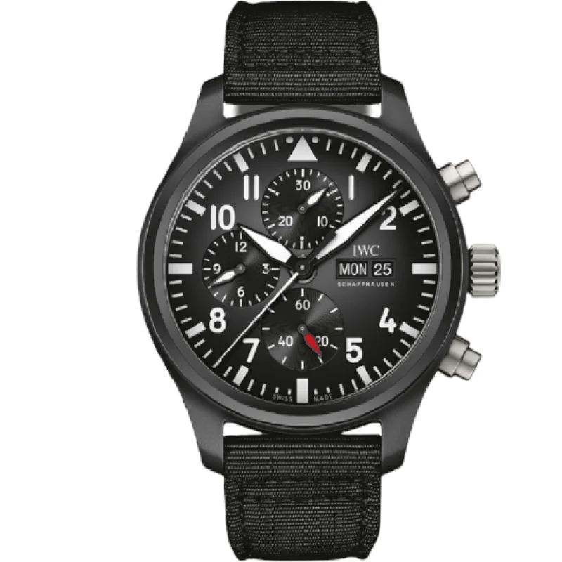 luxury men's watches with fine craftsmanship -Iwc Pilot’S Watch Chronograph Top Gun