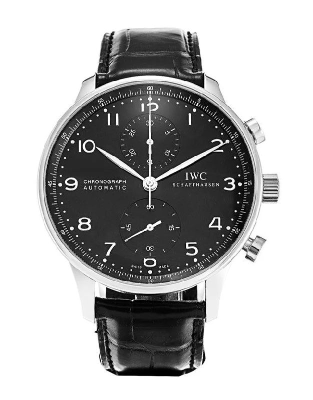 affordable watches for men with minimalist style -IWC Portuguese Automatic Chronograph Men's Watch