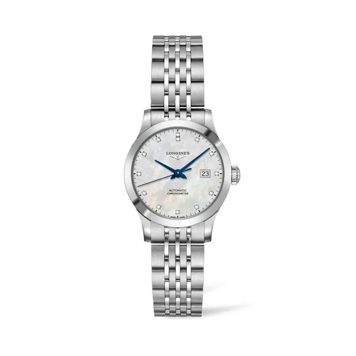 best watches for women with unique patterns -Longines Record Collection