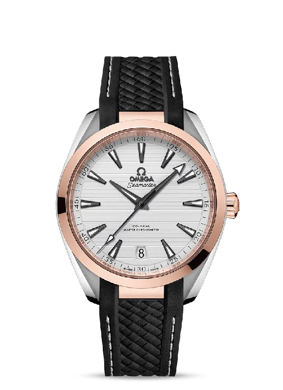 men's luxury watches with skeleton dials -OMEGA Aqua Terra 150M Co‑Axial Master Chronometer 41 mm