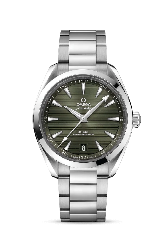 affordable smartwatch for fitness tracking -OMEGA Seamaster Aqua Terra 150M Co‑Axial Master Chronometer 41 mm