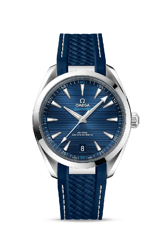 stylish women’s watches with multi-colored straps -OMEGA Seamaster Aqua Terra 150M Co‑Axial Master Chronometer 41 mm