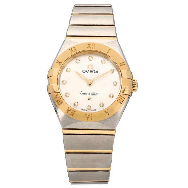 watches for women with high-end materials -Omega Constellation 131.20.25.60.55.002 25mm Bi-Colour Watch(Ex-Display)