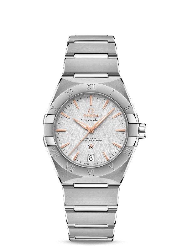 luxurious watches with modern materials for men -OMEGA Constellation Co‑Axial Master Chronometer 36 mm