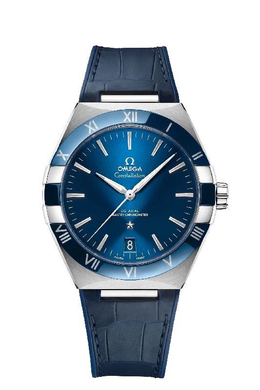 watches for men with classic and refined design -Omega Constellation co-axial Master Chronometer 41 MM