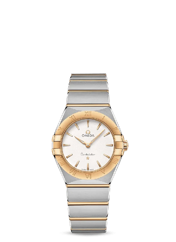 smartwatches with advanced features for athletes -OMEGA Constellation Quartz 28 mm