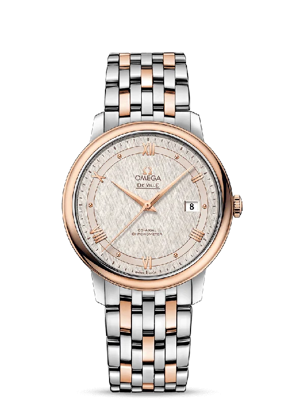 best mechanical watches for women with vintage style -OMEGA De VIlle Prestige Co‑Axial Chronometer 39.5 mm