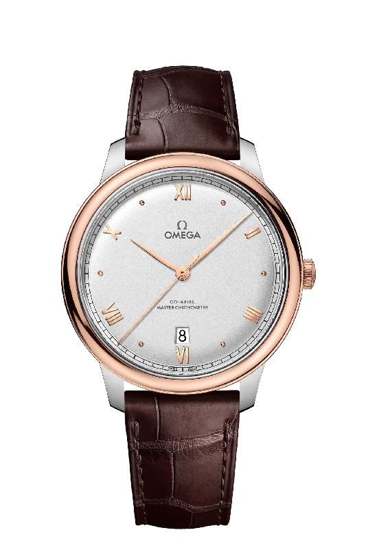 men's watches with large faces for easy reading -OMEGA Deville Prestige Co-Axial Master Chronometer 40 mm