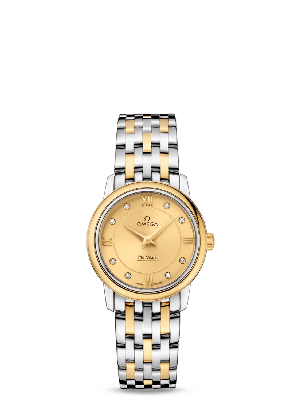 women’s luxury watches with minimalistic dial -OMEGA De Ville Prestige Quartz 27.4 mm