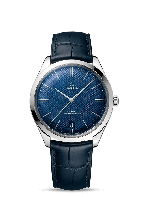 stylish wristwatches for men with premium features -OMEGA De Ville Trésor Co‑Axial Master Chronometer 40 mm