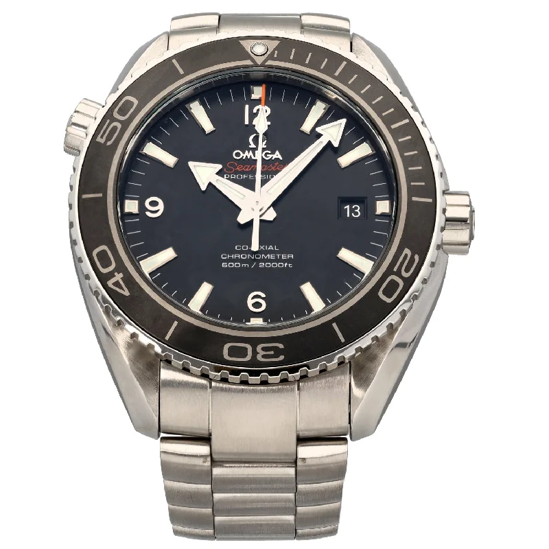 smartwatches with advanced features for athletes -Omega Planet Ocean 232.30.46.21.01.001 45.5mm Stainless Steel Watch