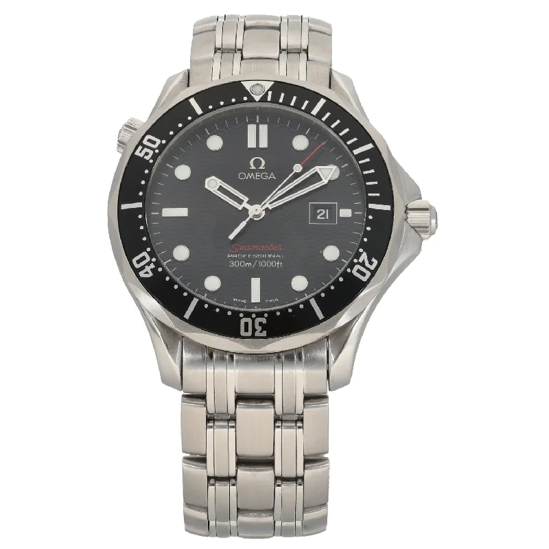 solar-powered luxury watches for active men -Omega Seamaster 212.30.41.61.01.001 41mm Stainless Steel Watch