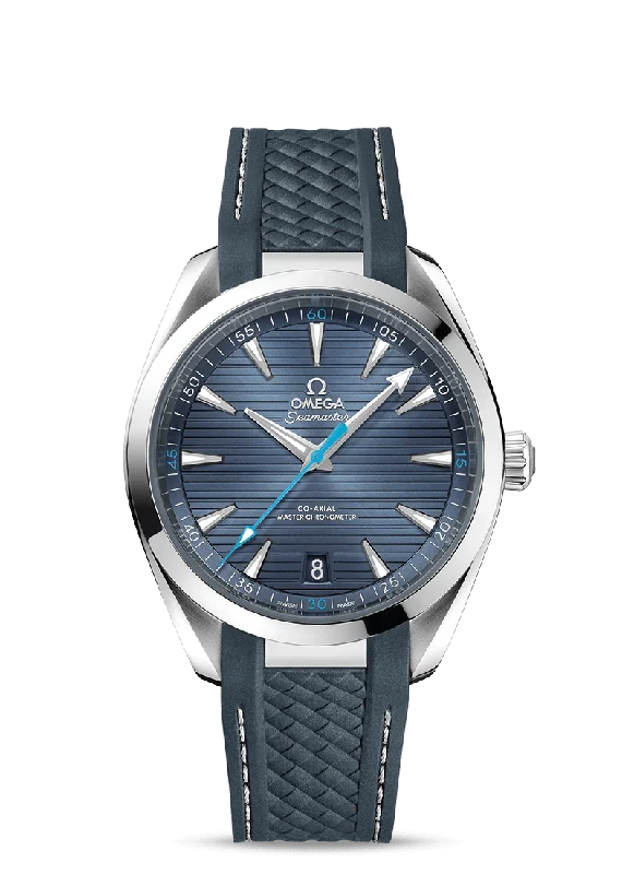 men's watches with modern design features -OMEGA Seamaster Aqua Terra 150M Co‑Axial Master Chronometer 41 mm