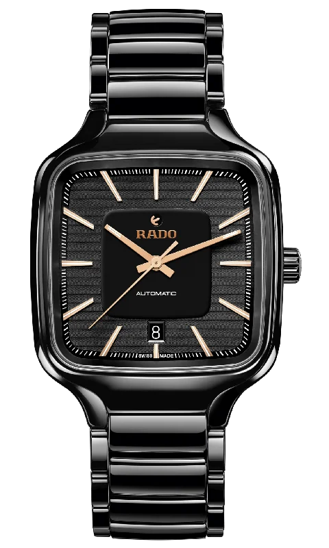 high-tech digital watches for sports professionals -Rado True Square Automatic