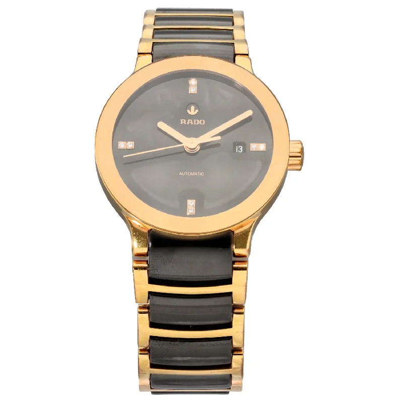 high-quality watches with modern design for men -Rado Centrix 561.0183.3 28mm Bi-Colour Watch