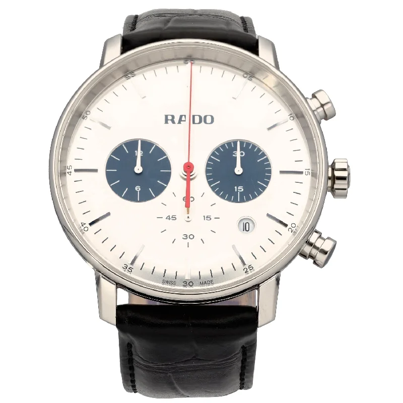 men's watches with elegant designs for formal wear -Rado Coupole 289.3910.4 42mm Stainless Steel Watch