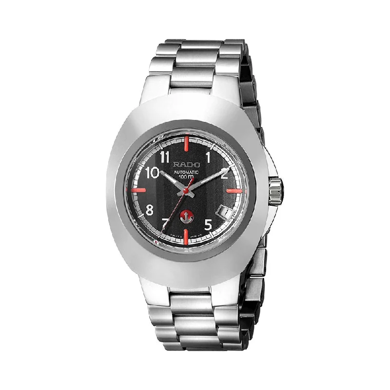 best watches for outdoor enthusiasts with compass -Rado New Original Automatic R12637153 Men Watch