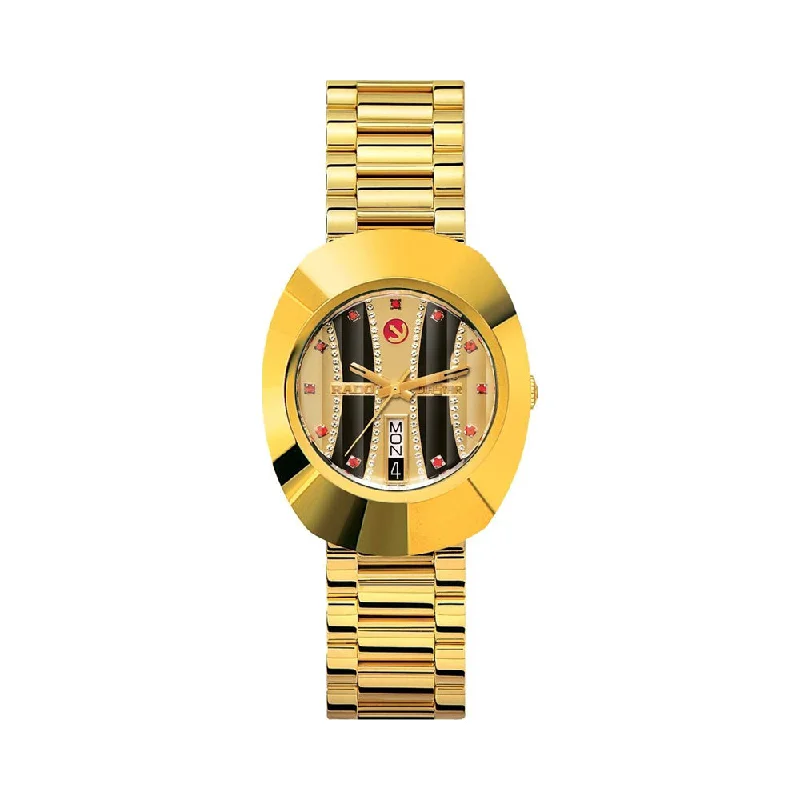 women's watches with small face and slim bands -Rado The Original Automatic R12413324 Men Watch