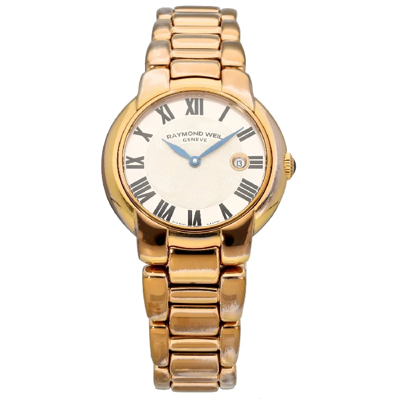 men’s watches with rubber straps for sports -Raymond Weil Jasmine 5229 28mm Gold Plated Watch