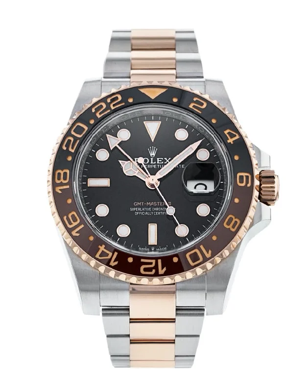 luxury watches for men with interchangeable straps -Rolex GMT Master II Mens Watch