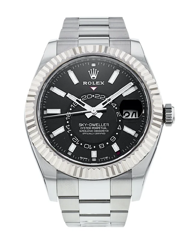 men's watches with durable and stylish rubber bands -Rolex Sky Dweller 42mm Mens Watch